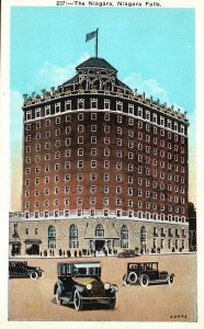 Vintage Postcard 1920's The Niagara Building in Niagara Falls New York N. Y.