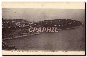 Cap Martin Old Postcard General view
