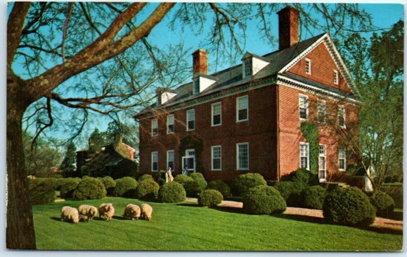 Postcard - Historic Berkeley Plantation - Charles City, Virginia