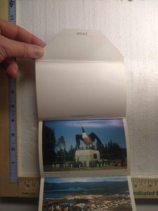 Postcard Album Lakehead grain elevators and sleeping giant, Canada 