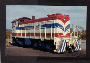 South Buffalo Railway Railroad Train Alco 52 #56 Postcard PC Bicentennial Colors