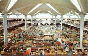 postcard Guadalajara Mexico - New LIbertad Market