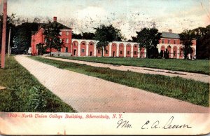 New York Schenectady North Union College Building 1907