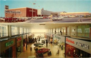 Postcard Canada Nova Scotia Halifax Shopping Center 1960s Crocker 23-345