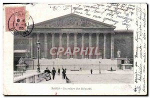 Old Postcard Paris Chamber of Deputies