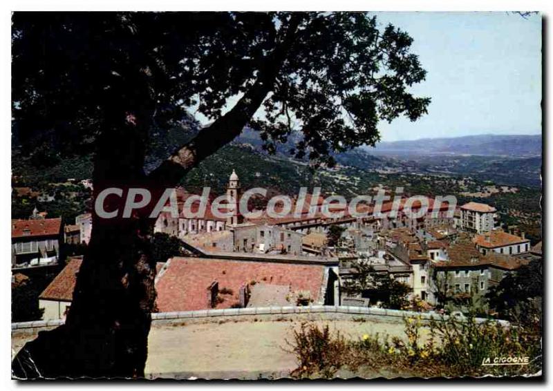 Postcard Modern Sartene Overlooking The Valley Of Rizzanese