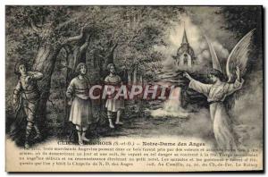 Old Postcard Clichy Sous Bois Notre Dame Des Anges