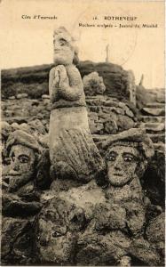 CPA ROTHÉNEUF - Rochers sculptés - Jeanne du Minihil (298235)