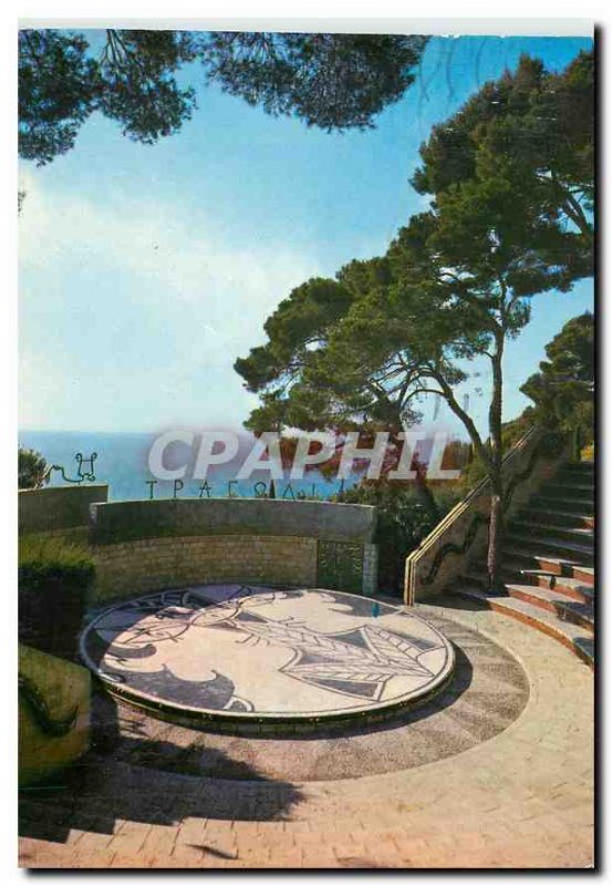 Postcard Modern Ampitheatre Jean Cocteau Cap d'Ail French Riviera