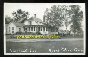 h2631 - AYER'S CLIFF Quebec 1946 Birchdale Inn. Real Photo Postcard