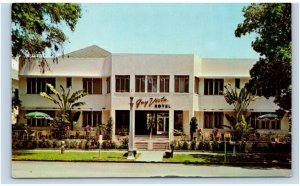 ST PETERSBURG,  FL Florida ~ Roadside GAY VISTA HOTEL  c1960s Postcard