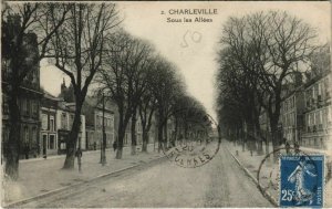 CPA CHARLEVILLE - Sous les Allees (135503)