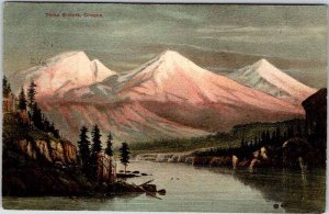 Postcard MOUNTAIN SCENE State of Oregon OR AL3192