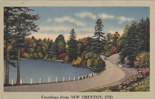 Indiana Greetings From New Trenton