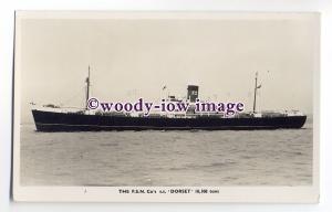 cb0915 - Federal Steam Nav Cargo Ship - Dorset - postcard plain back