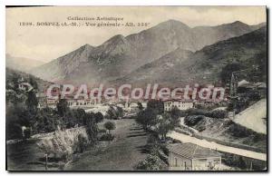 Old Postcard Collection Artistic Sospel (A M) General view