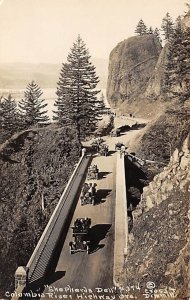 Shepherds Dell real photo - Columbia River Highway, Oregon OR  