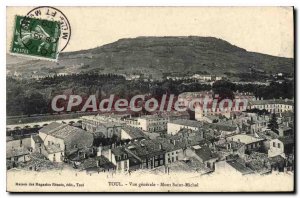 Old Postcard Toul Vue Generale Mont Saint Michel