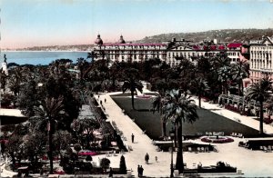 France Nice Les Jardins Albert 1st et L'Hotel Ruhl