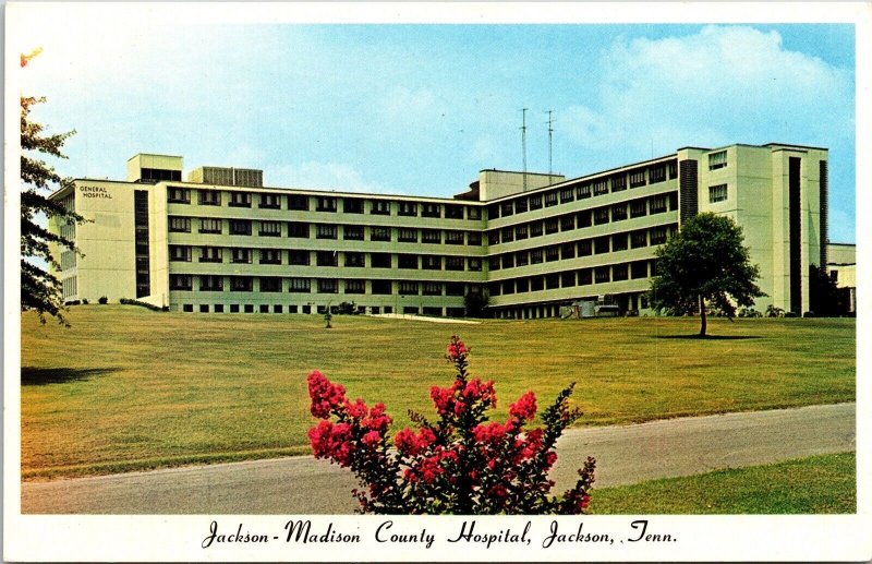 Jackson Madison County Hospital Tennessee TN Postcard UNP VTG Unused Vintage