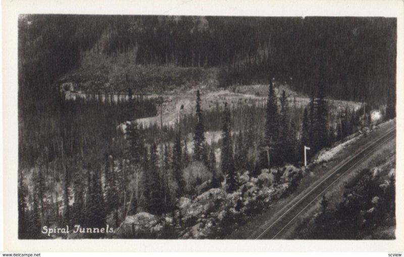 RP; Spiral Tunnels, Canada, 1920-40s