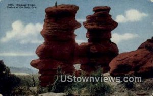 Siamese Twins, Garden of the Gods - Colorado CO  