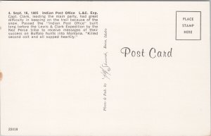 'Indian Post Office' Lolo Trail Idaho Lewis & Clark Expedition Postcard H16
