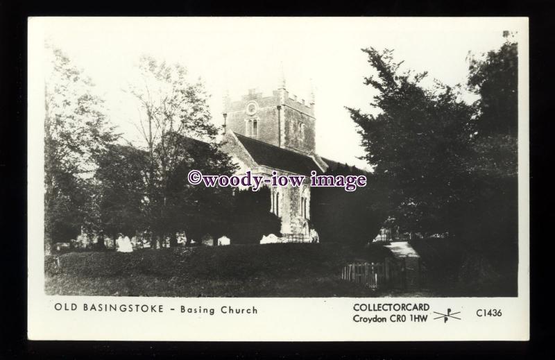 pp2348 - Hants - Basing Church & Cemetry in Basingstoke - Pamlin postcard 