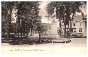 Connecticut Mystic , Soldier's Monument