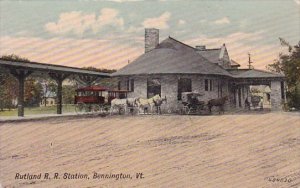 Rutland Rail Road Station Bennington Vermont