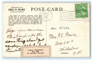 Raton Tunnels Santa Fe Railroad NM New Mexico Postcard (J29)