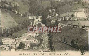 Postcard Old Luz Road has Gavarnie Gedre Les Pyrenees Vue Generale