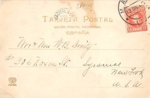 Corrida de Toros Tarjeta Postal Bullfighting Postal Used Unknown 