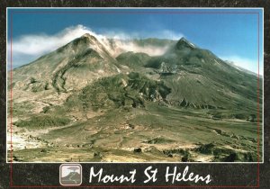 Vintage Postcard Mount St. Helens Summit Volcano Skamania County, Washington WA