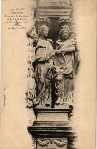 CPA ROUEN-Cathedrale-Fragment du Tombeau de Louis de Breze (269555)