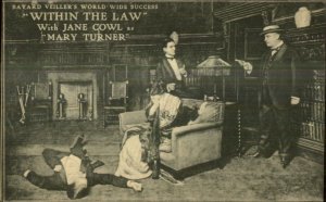 Theatre Actors WITHIN THE LAW Jane Cowl New York City Roosevelt Quote PC
