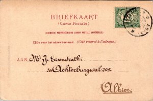 Vtg Buiten Amstel Amsterdam Netherlands 1902 Postcard