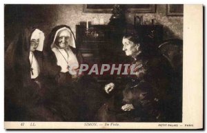 Old Postcard By Simon Visit Petit Palais Paris Religious