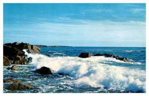 Postcard WATER SCENE Kennebunkport Maine ME AS5524