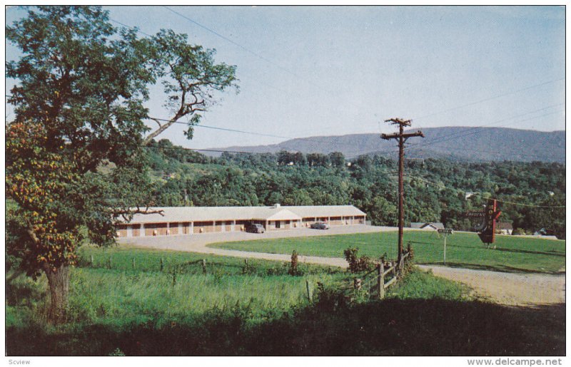 Carden's Motel, Routes 219, 460 and 100, RICH CREEK, Virginia, 40-60's