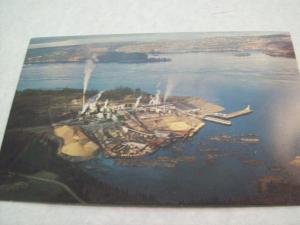 Pulp Mill, Vancouver, Canada //  Unused Postcard