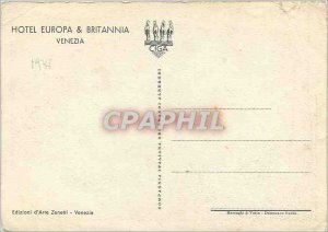 Modern Postcard Venezia Hotel Britannia Europa