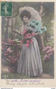 RP: Woman with Flowers , 1907
