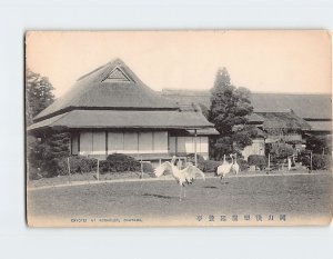 Postcard Enyotei At Korakuen, Okayama, Japan