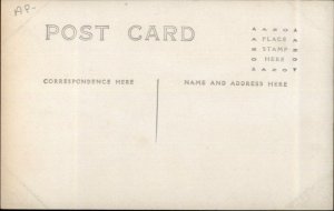 Little White Boy in Native American Indian Costume Pistol Gun c1910 RPPC