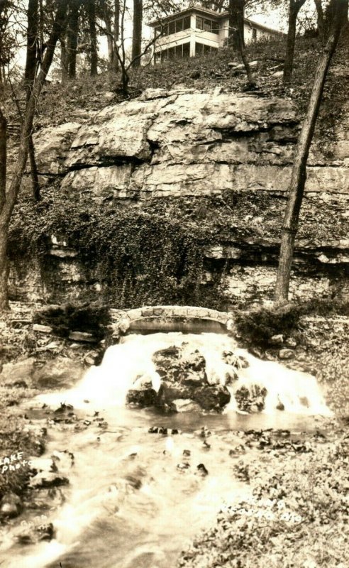 RPPC Big Spring Resort, Neosh, Mo. Blake Vintage Postcard P87 