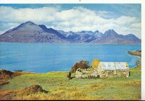 Scotland Postcard - The Cuillins and Loch Scavaig From Elgol, Isle of SkyeTZ5256