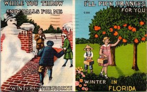 Florida I'll Pick Oranges While You Throw Snowballs Up North 1947