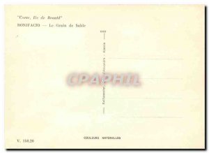 Old Postcard Corsica Ile de Beaute Bonifacio Le Grain de Sable