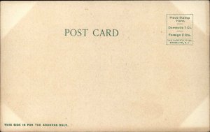 Simsbury Connecticut CT Mrs. Wood Residence c1905 Postcard